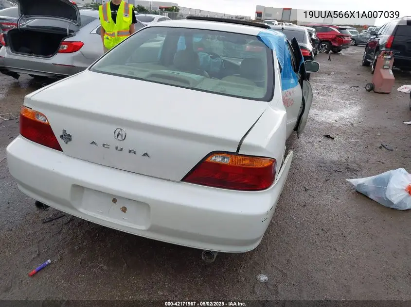 2001 Acura Tl 3.2 VIN: 19UUA566X1A007039 Lot: 42171967