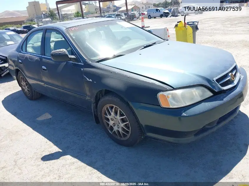 2001 Acura Tl 3.2 VIN: 19UUA56691A027539 Lot: 42225710