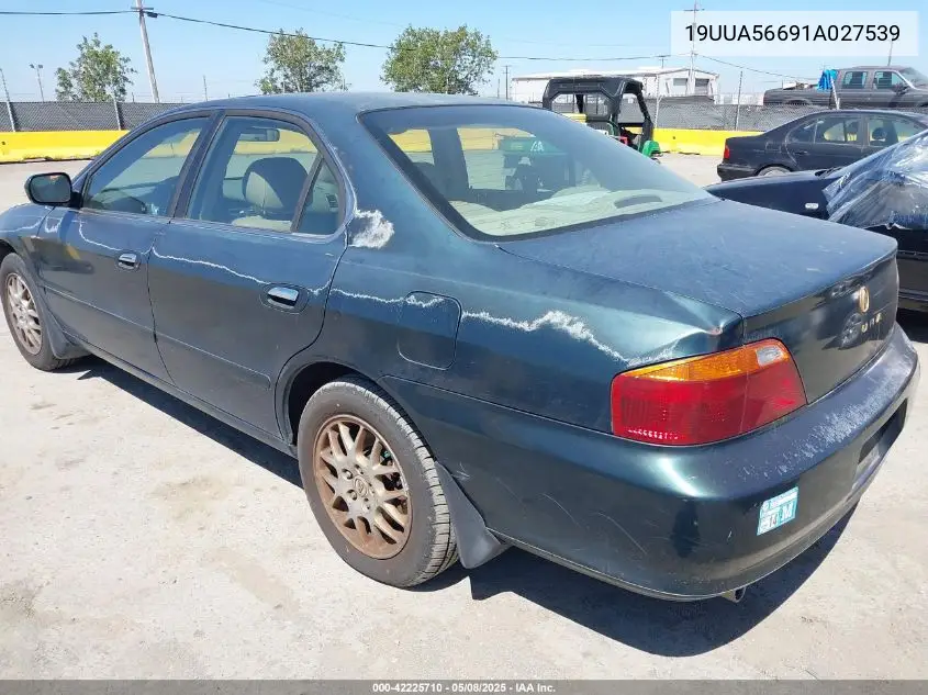 2001 Acura Tl 3.2 VIN: 19UUA56691A027539 Lot: 42225710