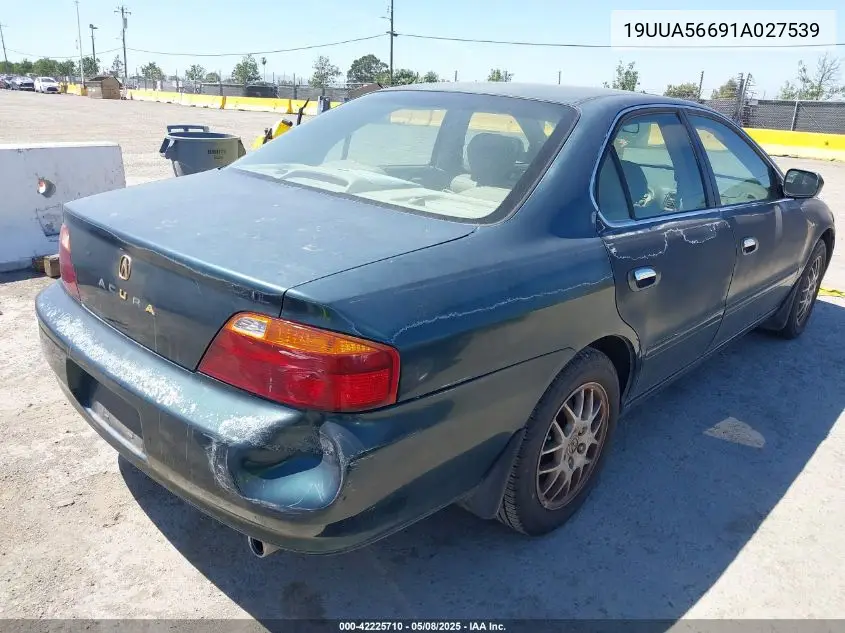 2001 Acura Tl 3.2 VIN: 19UUA56691A027539 Lot: 42225710