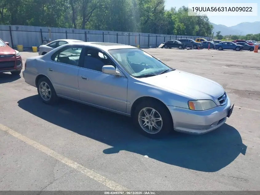 2001 Acura Tl 3.2 VIN: 19UUA56631A009022 Lot: 42493707