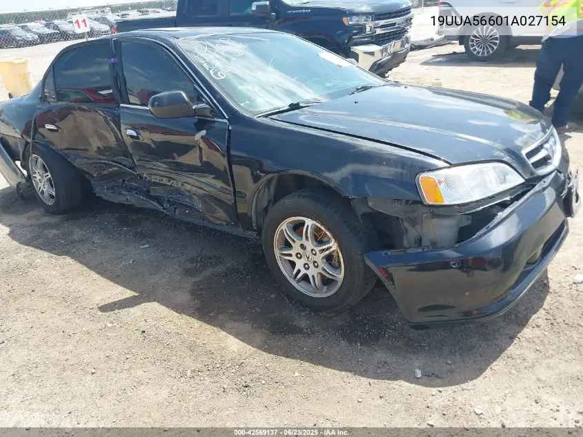 2001 Acura Tl 3.2 VIN: 19UUA56601A027154 Lot: 42569137