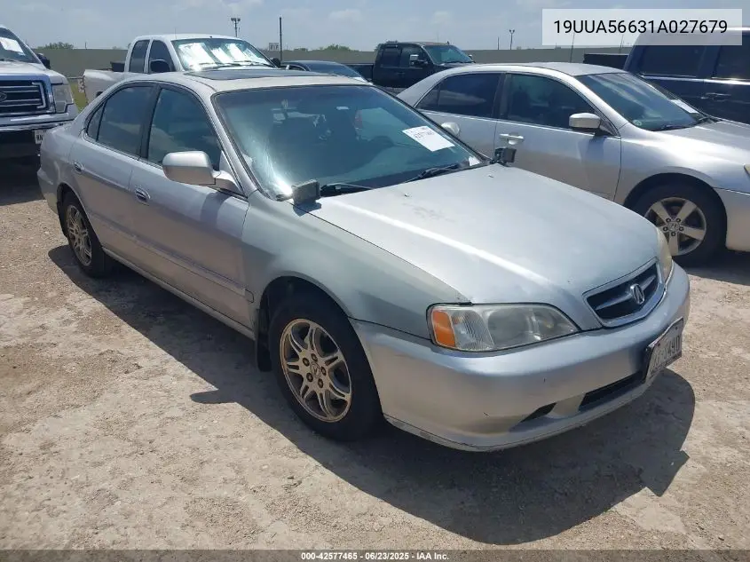 2001 Acura Tl 3.2 VIN: 19UUA56631A027679 Lot: 42577465