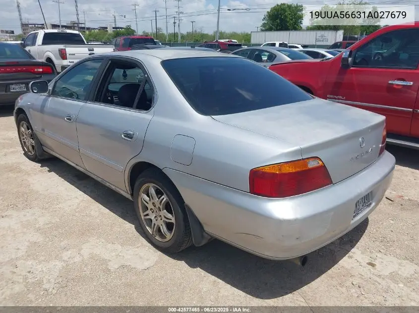 2001 Acura Tl 3.2 VIN: 19UUA56631A027679 Lot: 42577465