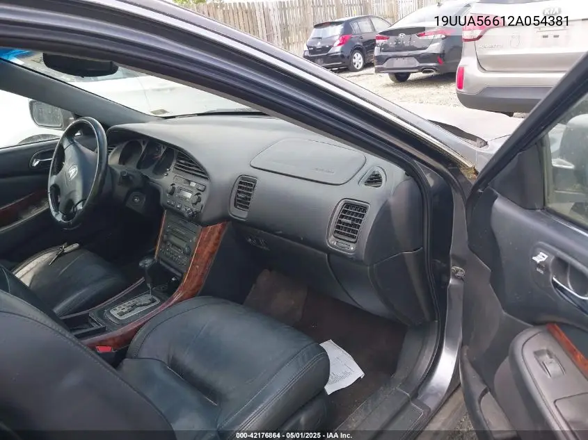 2002 Acura Tl 3.2 VIN: 19UUA56612A054381 Lot: 42176864