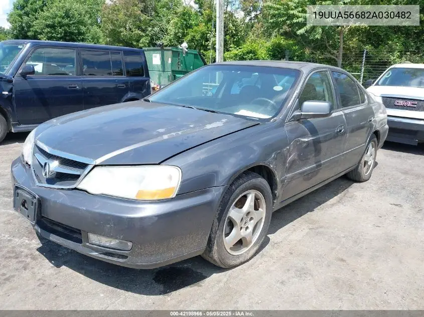 2002 Acura Tl 3.2 VIN: 19UUA56682A030482 Lot: 42198966