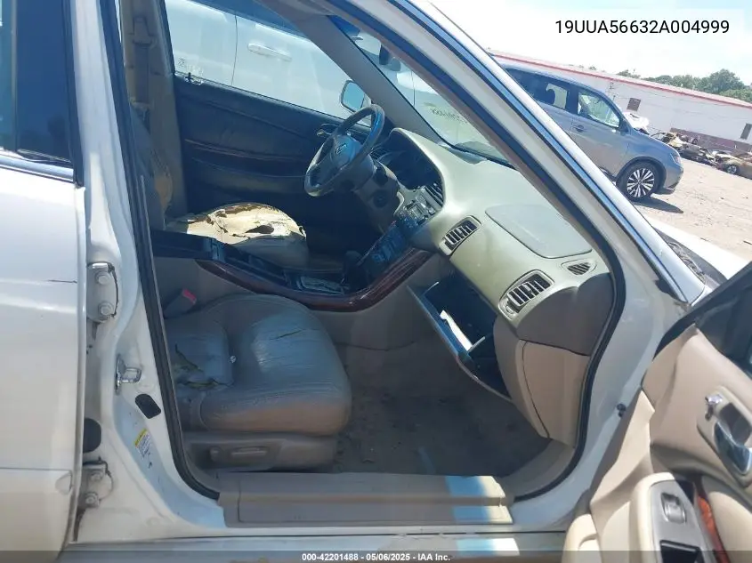 2002 Acura Tl 3.2 VIN: 19UUA56632A004999 Lot: 42201488