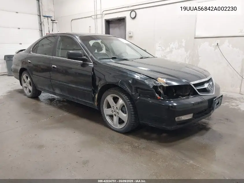 2002 Acura Tl 3.2 Type S VIN: 19UUA56842A002230 Lot: 42224751