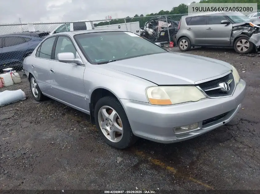 2002 Acura Tl 3.2 VIN: 19UUA566X2A052080 Lot: 42365657