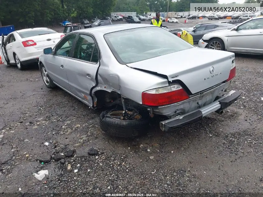 2002 Acura Tl 3.2 VIN: 19UUA566X2A052080 Lot: 42365657