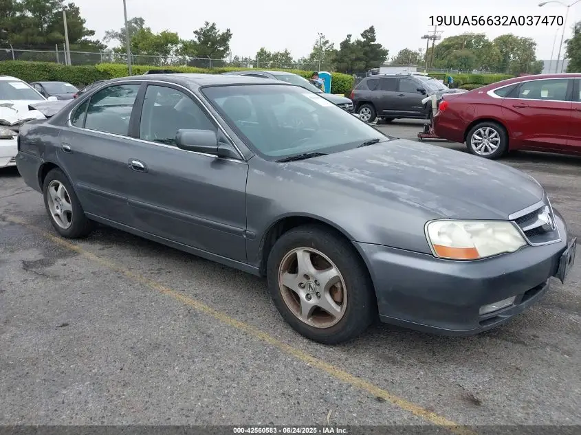 2002 Acura Tl 3.2 VIN: 19UUA56632A037470 Lot: 42560583