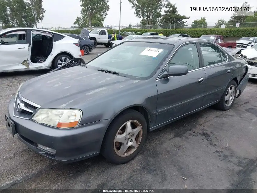 2002 Acura Tl 3.2 VIN: 19UUA56632A037470 Lot: 42560583