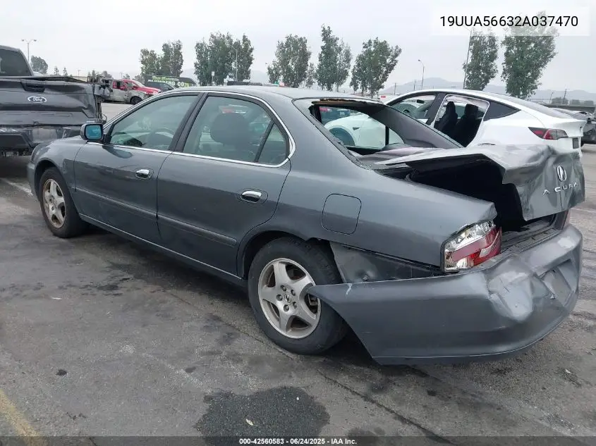 2002 Acura Tl 3.2 VIN: 19UUA56632A037470 Lot: 42560583