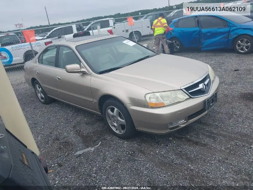 2003 Acura Tl 3.2 VIN: 19UUA56613A062109 Lot: 42607862