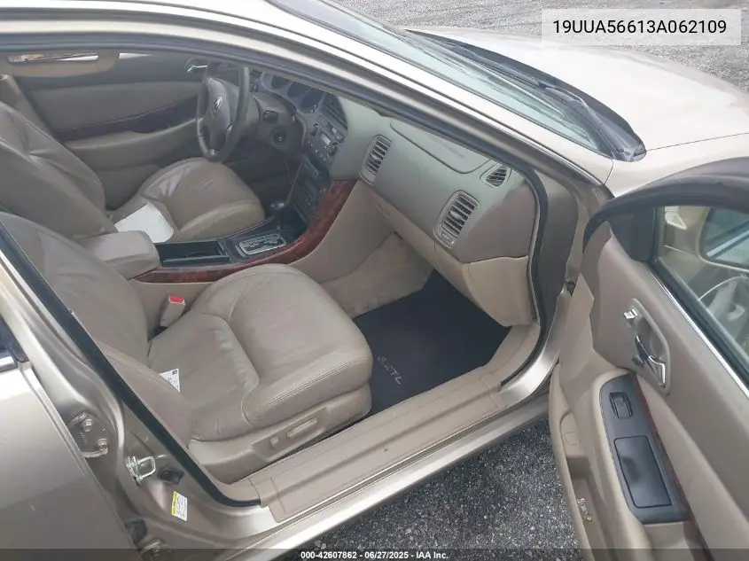 2003 Acura Tl 3.2 VIN: 19UUA56613A062109 Lot: 42607862
