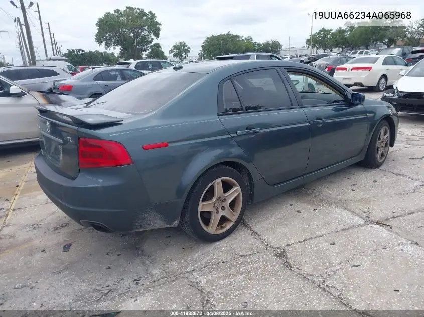 2004 Acura Tl VIN: 19UUA66234A065968 Lot: 41988672