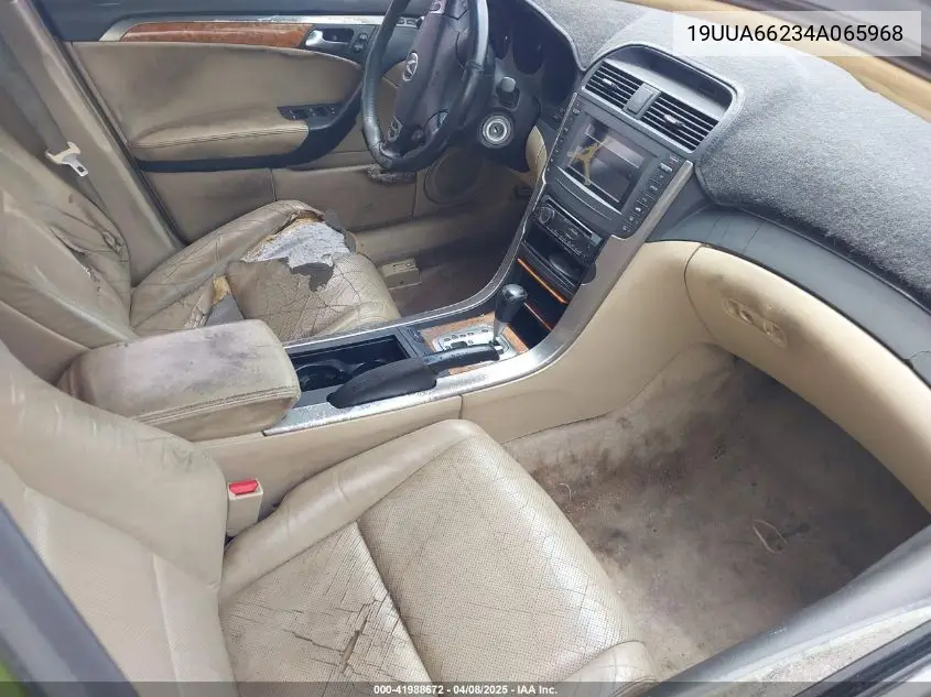 2004 Acura Tl VIN: 19UUA66234A065968 Lot: 41988672