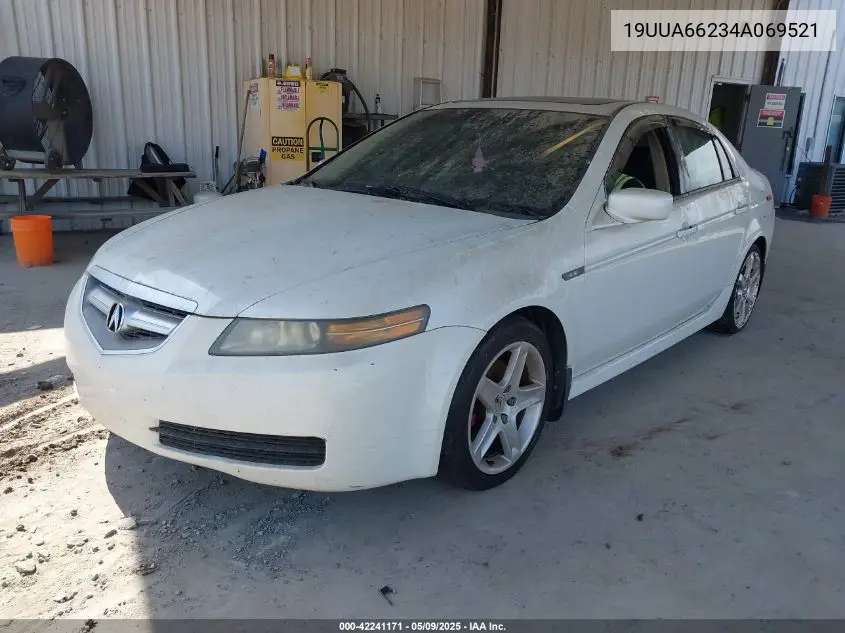 2004 Acura Tl VIN: 19UUA66234A069521 Lot: 42241171
