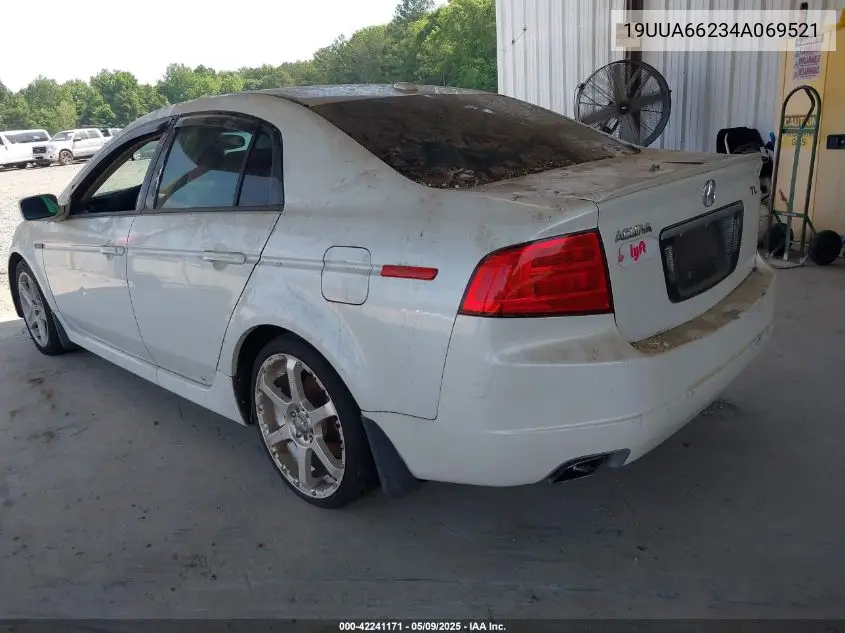 2004 Acura Tl VIN: 19UUA66234A069521 Lot: 42241171
