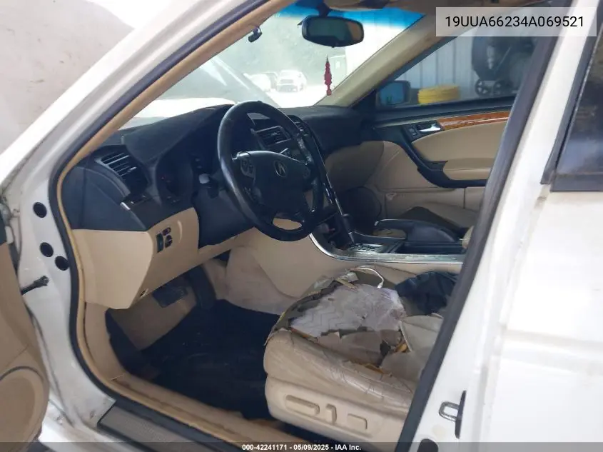 2004 Acura Tl VIN: 19UUA66234A069521 Lot: 42241171