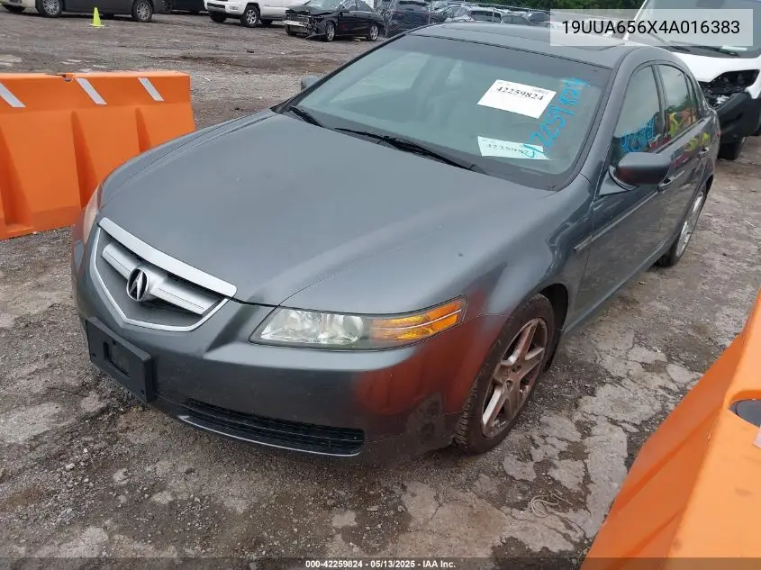 2004 Acura Tl VIN: 19UUA656X4A016383 Lot: 42259824