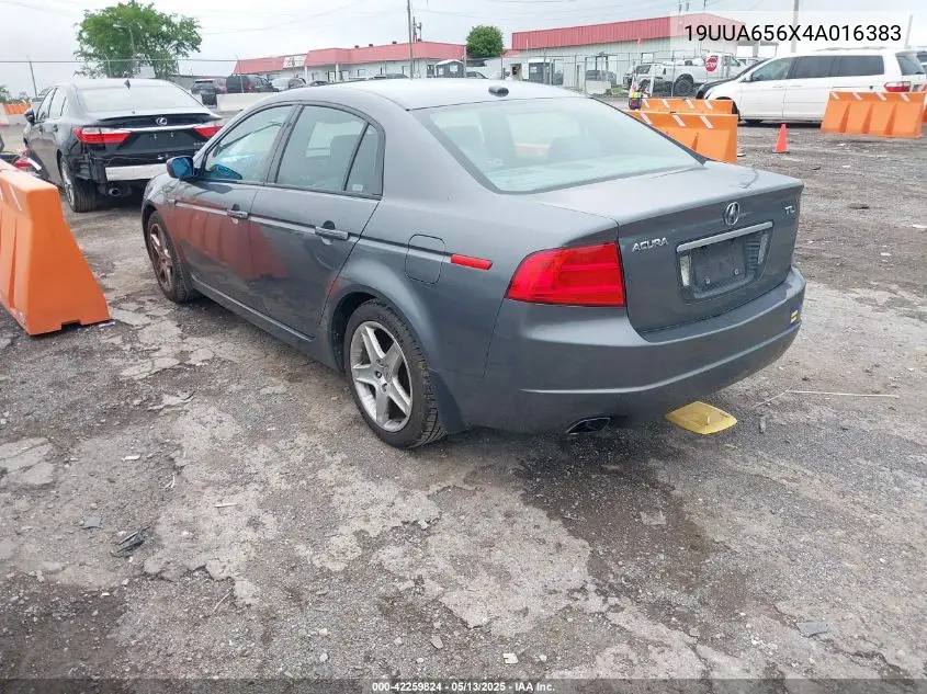 2004 Acura Tl VIN: 19UUA656X4A016383 Lot: 42259824