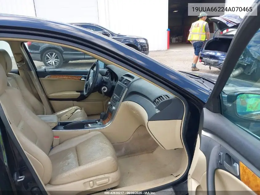 2004 Acura Tl VIN: 19UUA66224A070465 Lot: 42630217