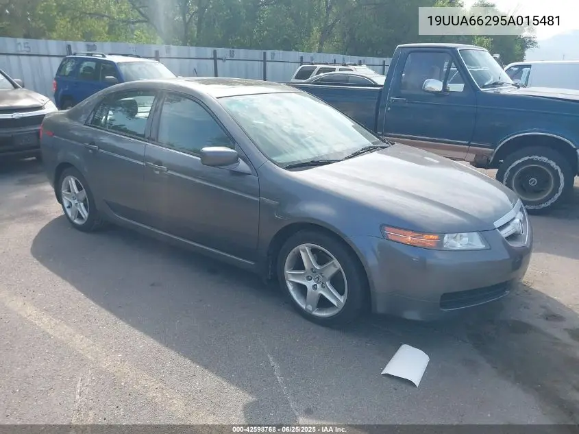2005 Acura Tl VIN: 19UUA66295A015481 Lot: 42598768