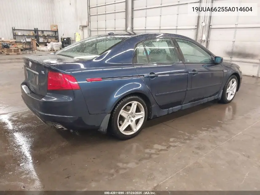2005 Acura Tl VIN: 19UUA66255A014604 Lot: 42811895