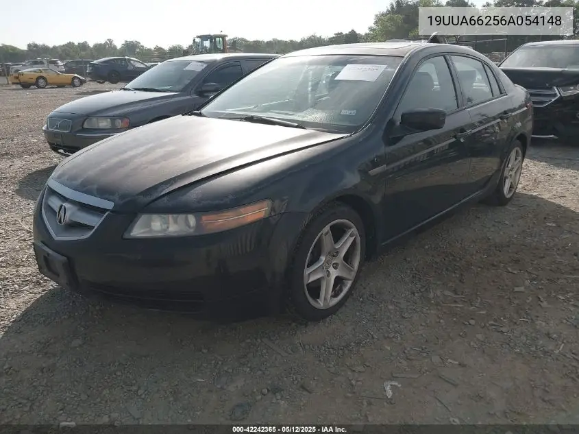 2006 Acura Tl VIN: 19UUA66256A054148 Lot: 42242365