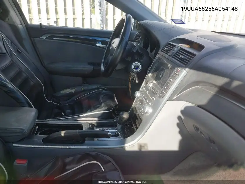 2006 Acura Tl VIN: 19UUA66256A054148 Lot: 42242365