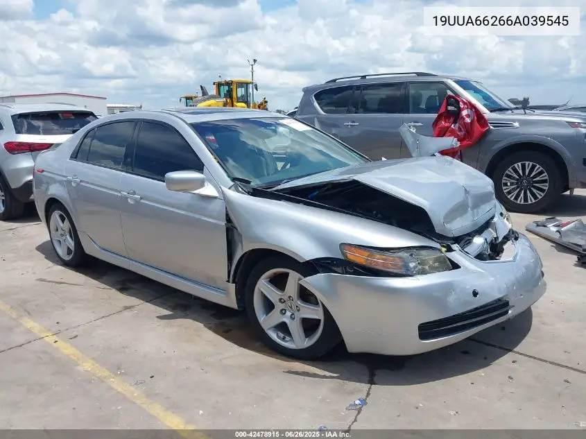 2006 Acura Tl VIN: 19UUA66266A039545 Lot: 42478915