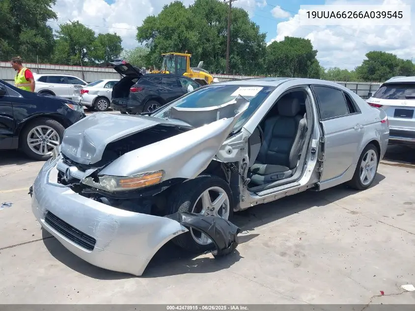 2006 Acura Tl VIN: 19UUA66266A039545 Lot: 42478915