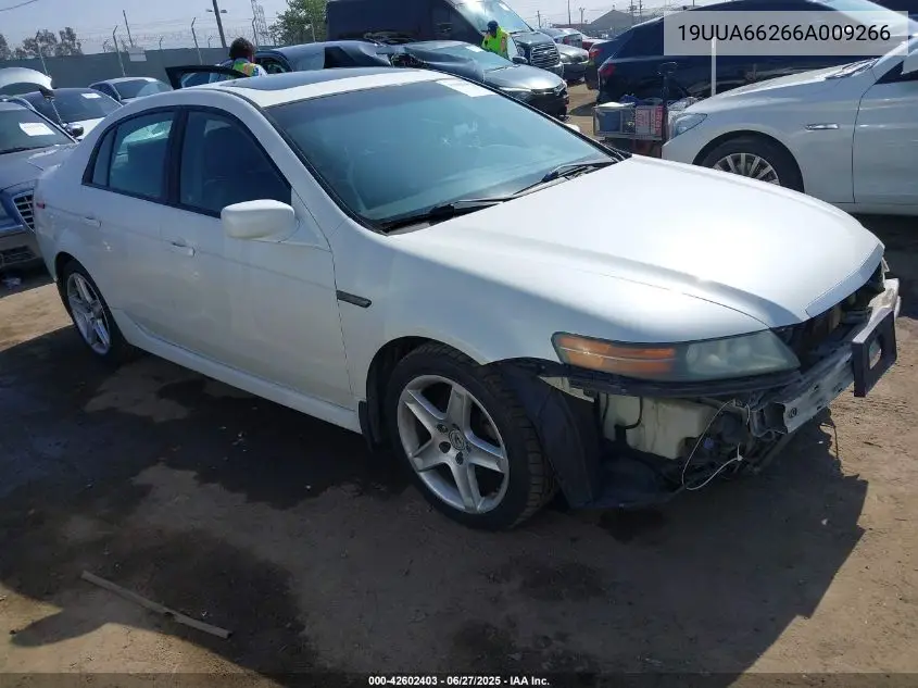 2006 Acura Tl VIN: 19UUA66266A009266 Lot: 42602403