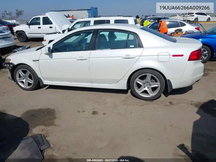 2006 Acura Tl VIN: 19UUA66266A009266 Lot: 42602403