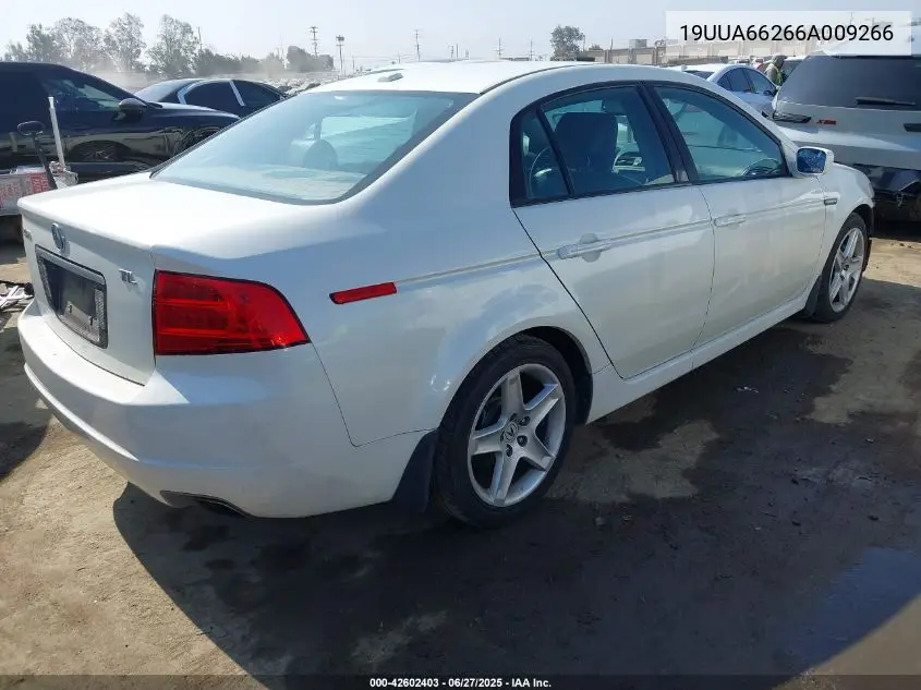 2006 Acura Tl VIN: 19UUA66266A009266 Lot: 42602403