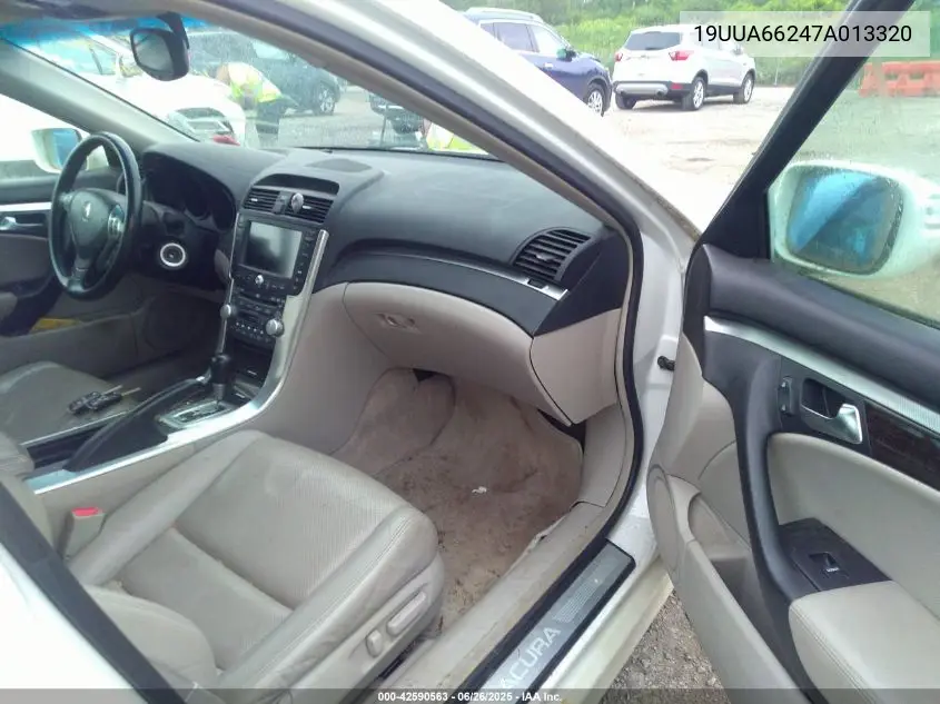 2007 Acura Tl 3.2 VIN: 19UUA66247A013320 Lot: 42590563