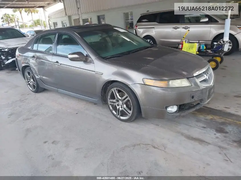 2008 Acura Tl 3.2 VIN: 19UUA66218A012272 Lot: 42601455