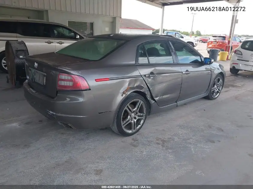 2008 Acura Tl 3.2 VIN: 19UUA66218A012272 Lot: 42601455