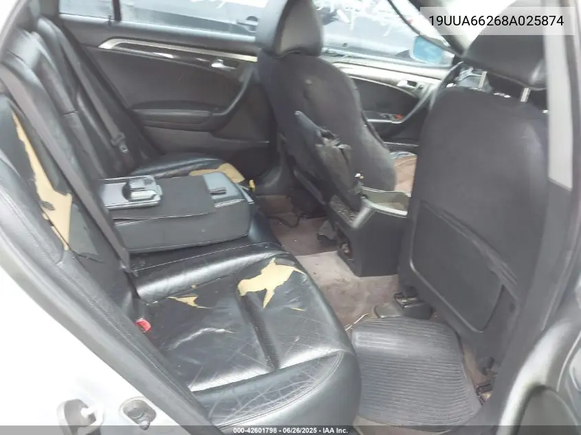 2008 Acura Tl 3.2 VIN: 19UUA66268A025874 Lot: 42601798