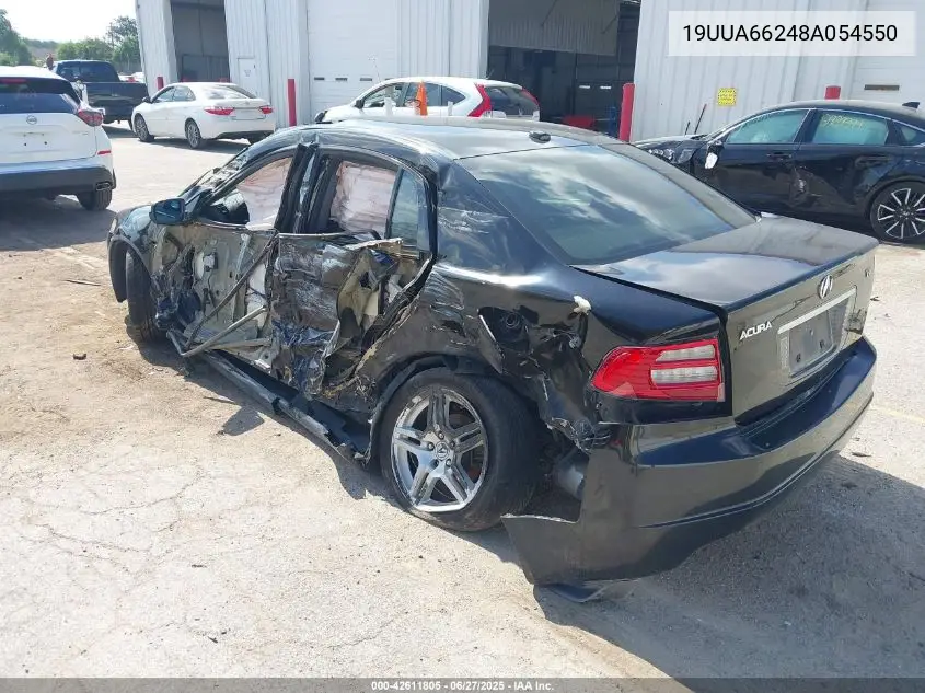 2008 Acura Tl 3.2 VIN: 19UUA66248A054550 Lot: 42611805