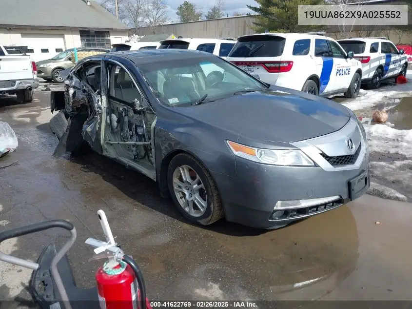 2009 Acura Tl 3.5 VIN: 19UUA862X9A025552 Lot: 41622769