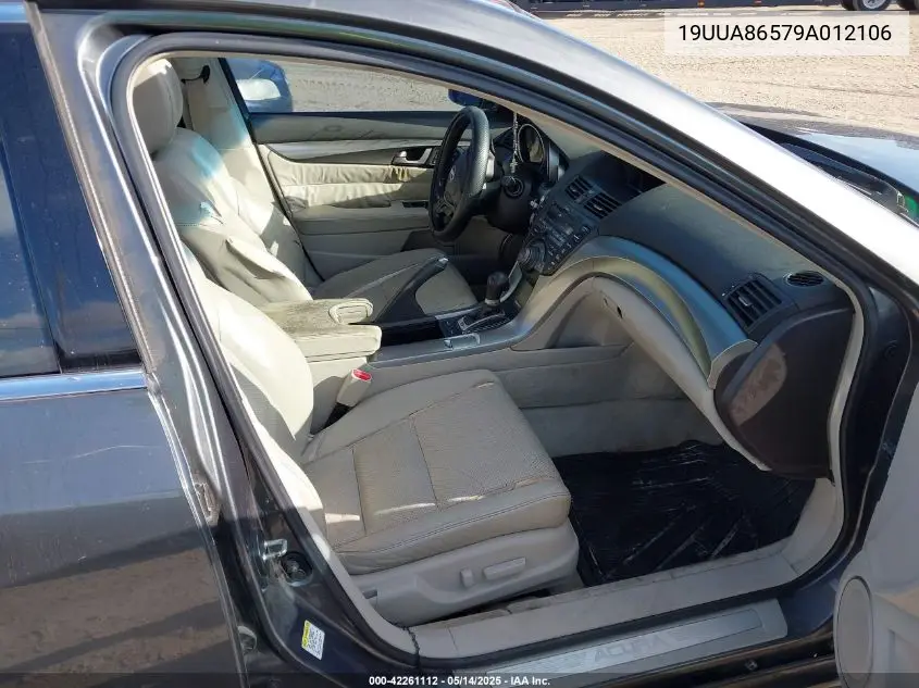 2009 Acura Tl 3.5 VIN: 19UUA86579A012106 Lot: 42261112