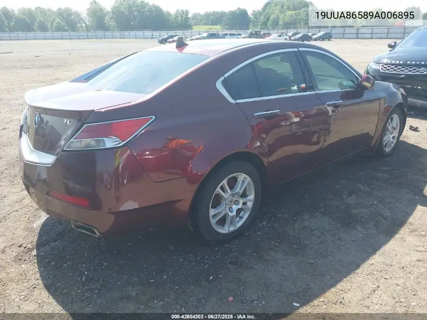 2009 Acura Tl 3.5 VIN: 19UUA86589A006895 Lot: 42604303