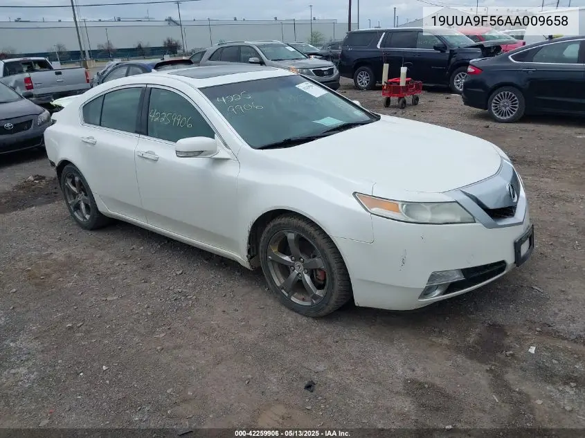 2010 Acura Tl 3.7 VIN: 19UUA9F56AA009658 Lot: 42259906