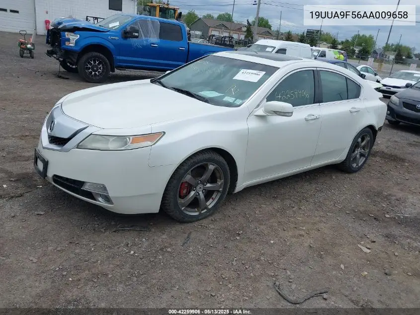 2010 Acura Tl 3.7 VIN: 19UUA9F56AA009658 Lot: 42259906