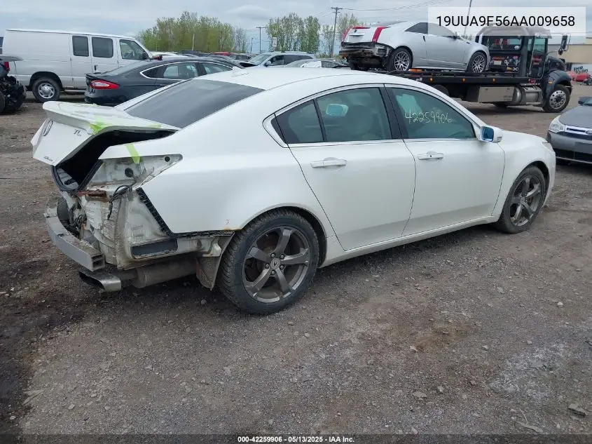 2010 Acura Tl 3.7 VIN: 19UUA9F56AA009658 Lot: 42259906