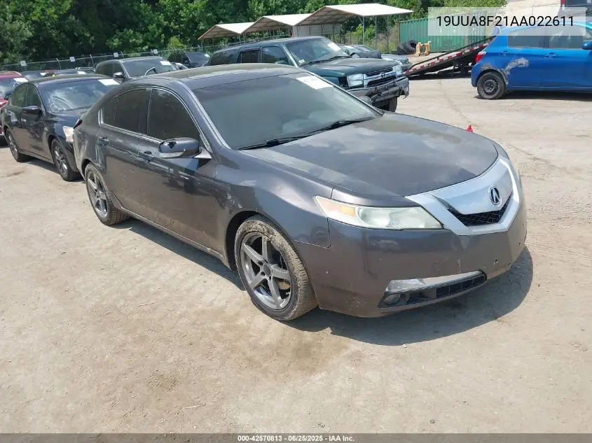 2010 Acura Tl 3.5 VIN: 19UUA8F21AA022611 Lot: 42570813
