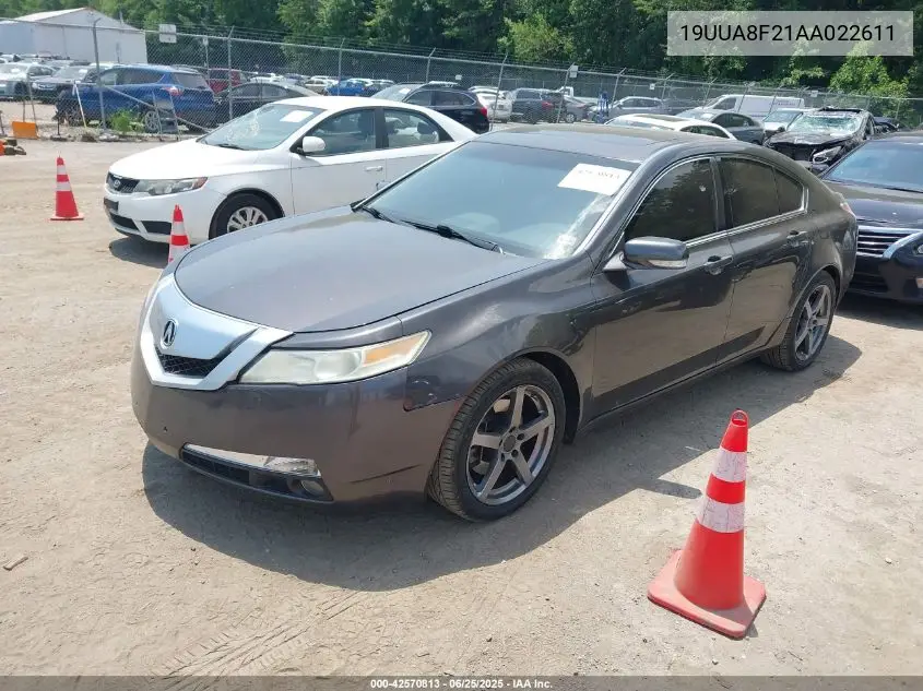 2010 Acura Tl 3.5 VIN: 19UUA8F21AA022611 Lot: 42570813