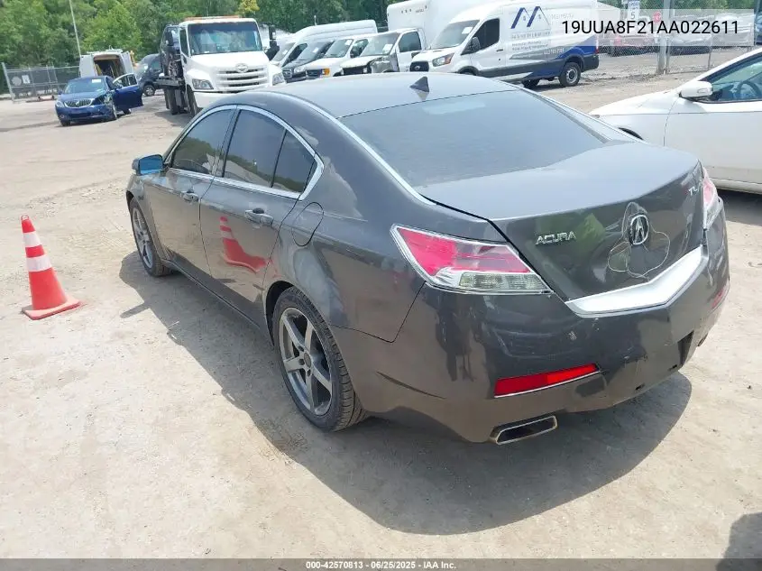 2010 Acura Tl 3.5 VIN: 19UUA8F21AA022611 Lot: 42570813